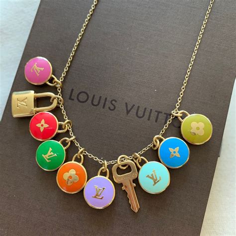 louis vuitton vintage necklace|louis vuitton vintage collection.